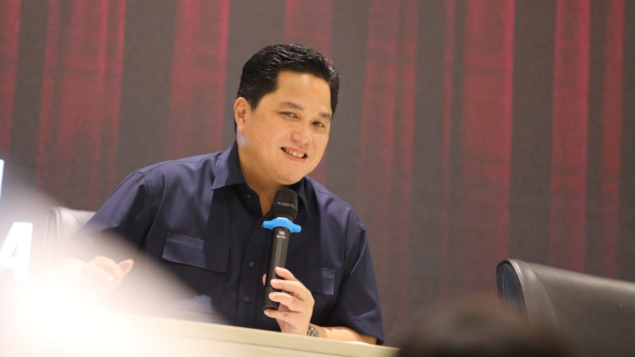 Terkait Bonus untuk Skuad Garuda, Erick Thohir Minta Bukti