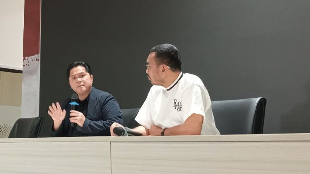 Erick Thohir Bocorkan Kick Off Liga 1 Musim 2023-2024
