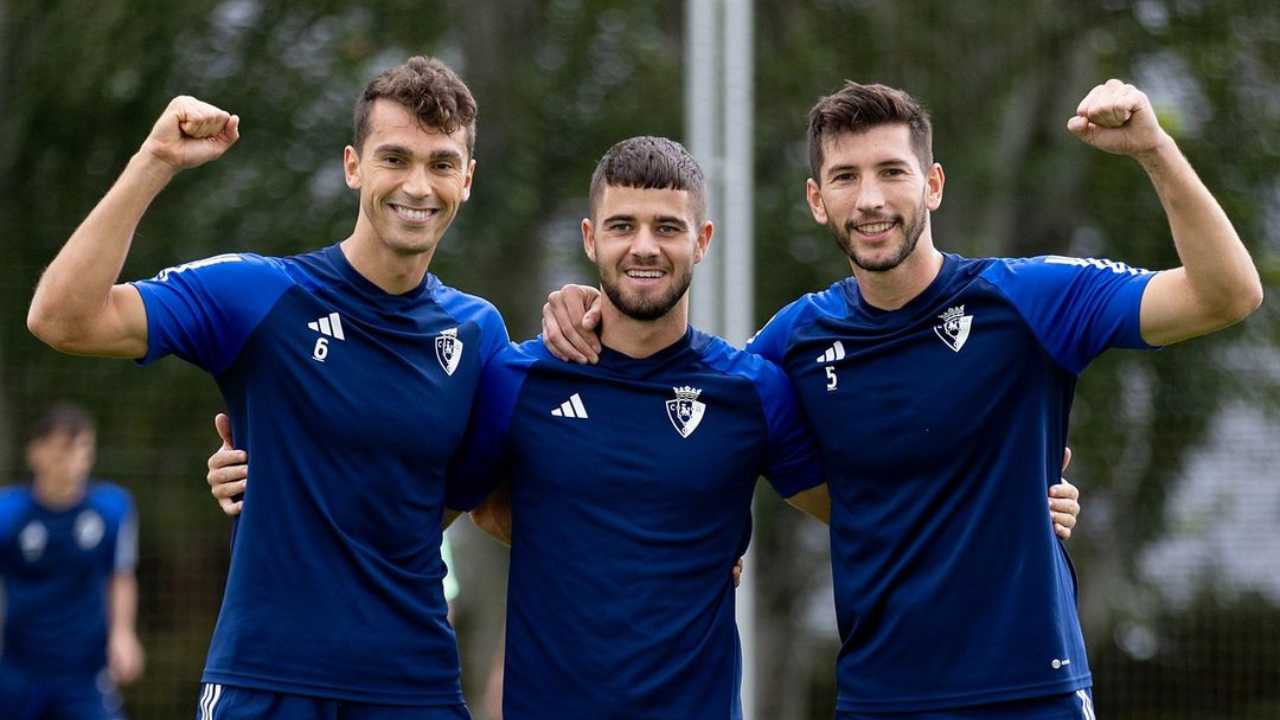 Prediksi Getafe vs Osasuna, La Liga Spanyol Potret sesi latihan CA Osasuna menjelang laga tandang ke markas Getafe di pekan kelima ini. (Sc: Instagram @caosasuna)