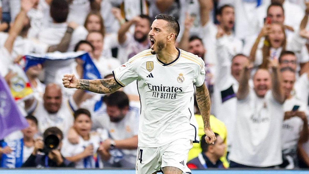 Prediksi Madrid vs Sociedad, La Liga Spanyol José Luis Mato Sanmartín, biasa dikenal sebagai Joselu, adalah seorang pemain sepak bola profesional berkewarganegaraan Spanyol kelahiran Jerman yang bermain sebagai penyerang untuk klub La Liga Real Madrid dan tim nasional Spanyol. (Sc: Instagram @realmadrid)