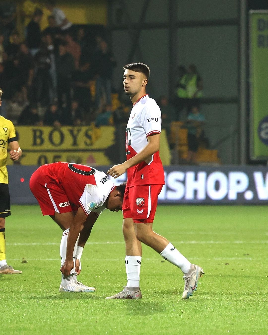 Aksi pemain Jong Utrecht di lapangan (SC: Instagram @fc_utrecht)