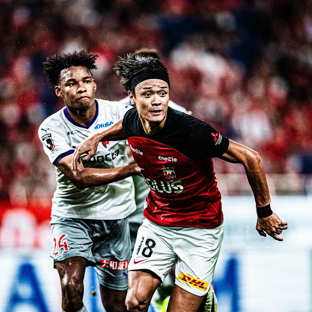 Prediksi Wuhan vs Urawa Reds, Liga Champions Asia Aksi pemain Urawa Reds di lapangan (SC: Instagram @urawaredsofficial)