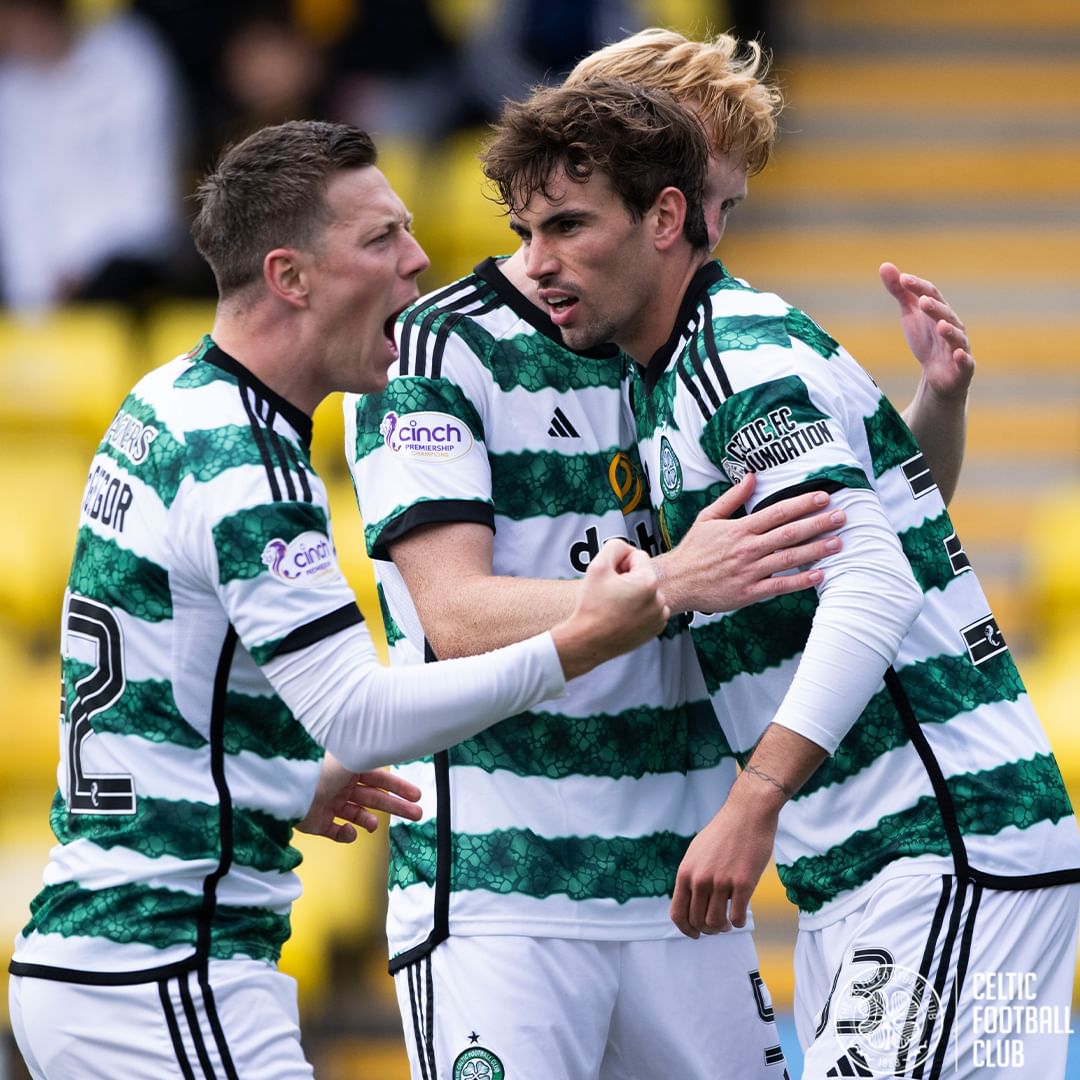 Prediksi Celtic vs Lazio, Liga Champions Eropa Pemain Celtic selebrasi (SC: Instagram @celticfc)