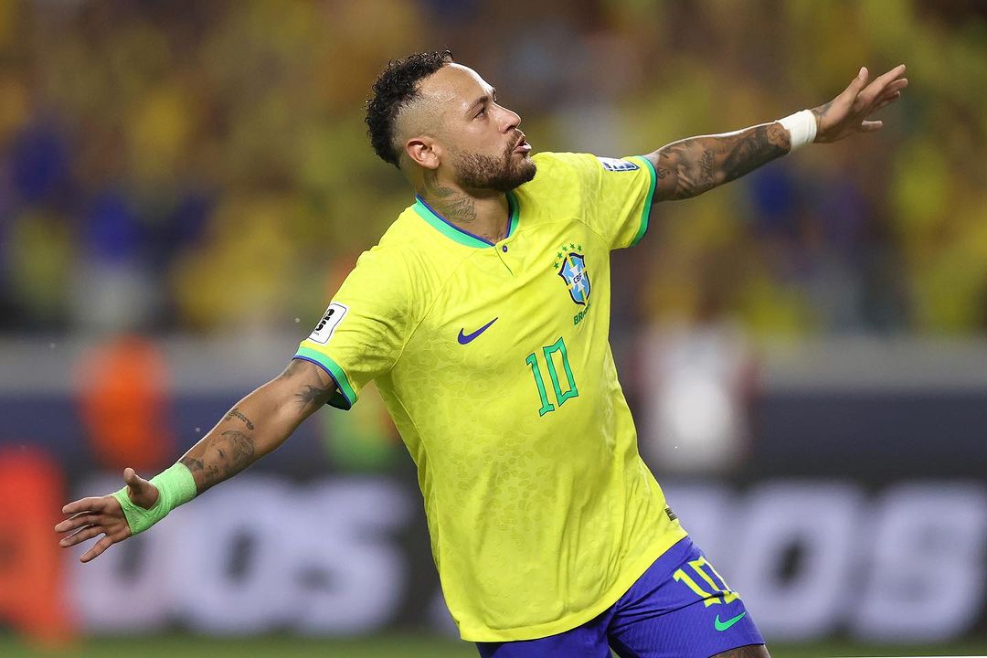 Prediksi Brasil vs Venezuela, Kualifikasi Piala Dunia Pemain Brazil, Neymar (SC: Instagram @cbf_futebol)