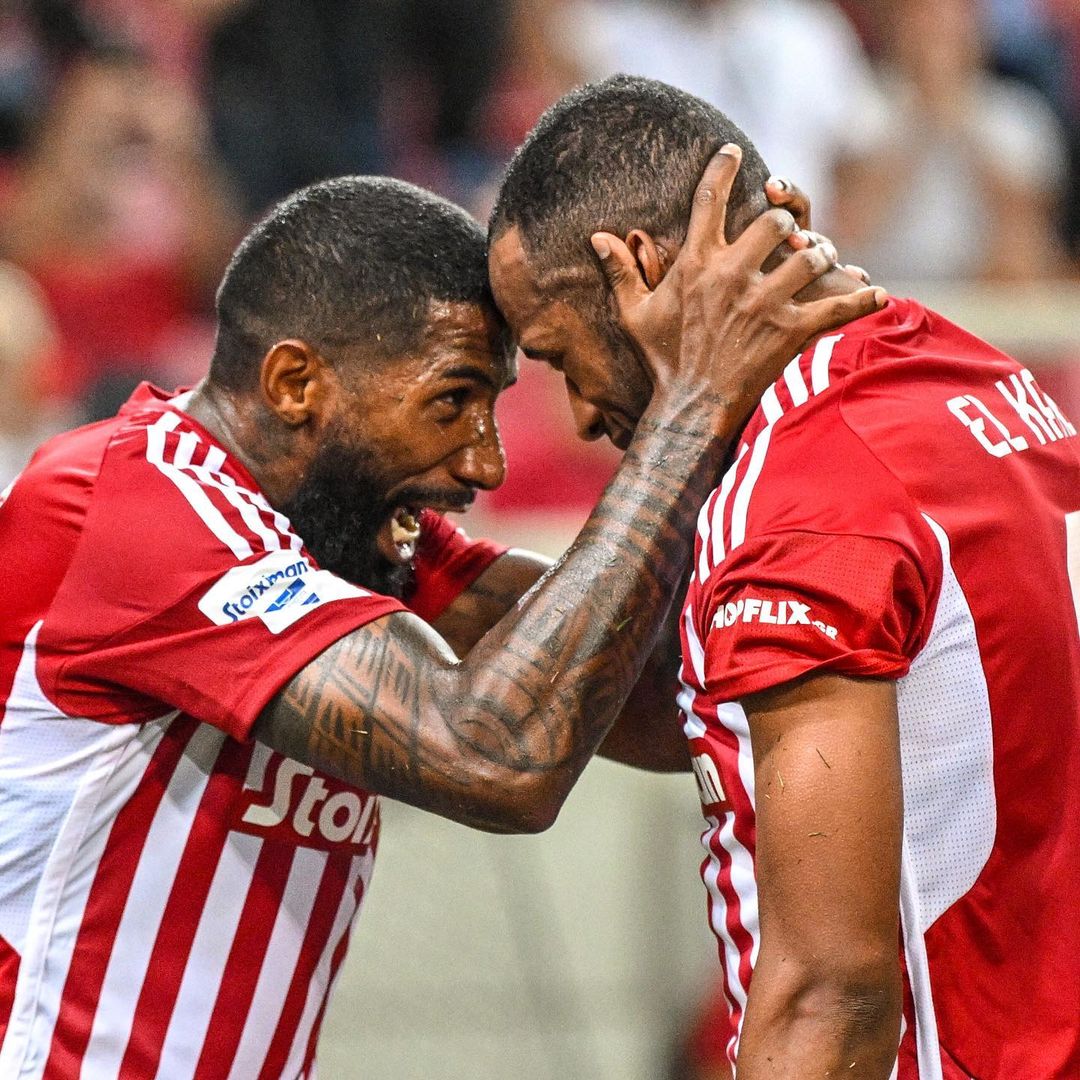 Prediksi Olympiakos vs West Ham, Grup A Liga Europa Pemain Olympiakos selebrasi (SC: Instagram @olympiacosfc)