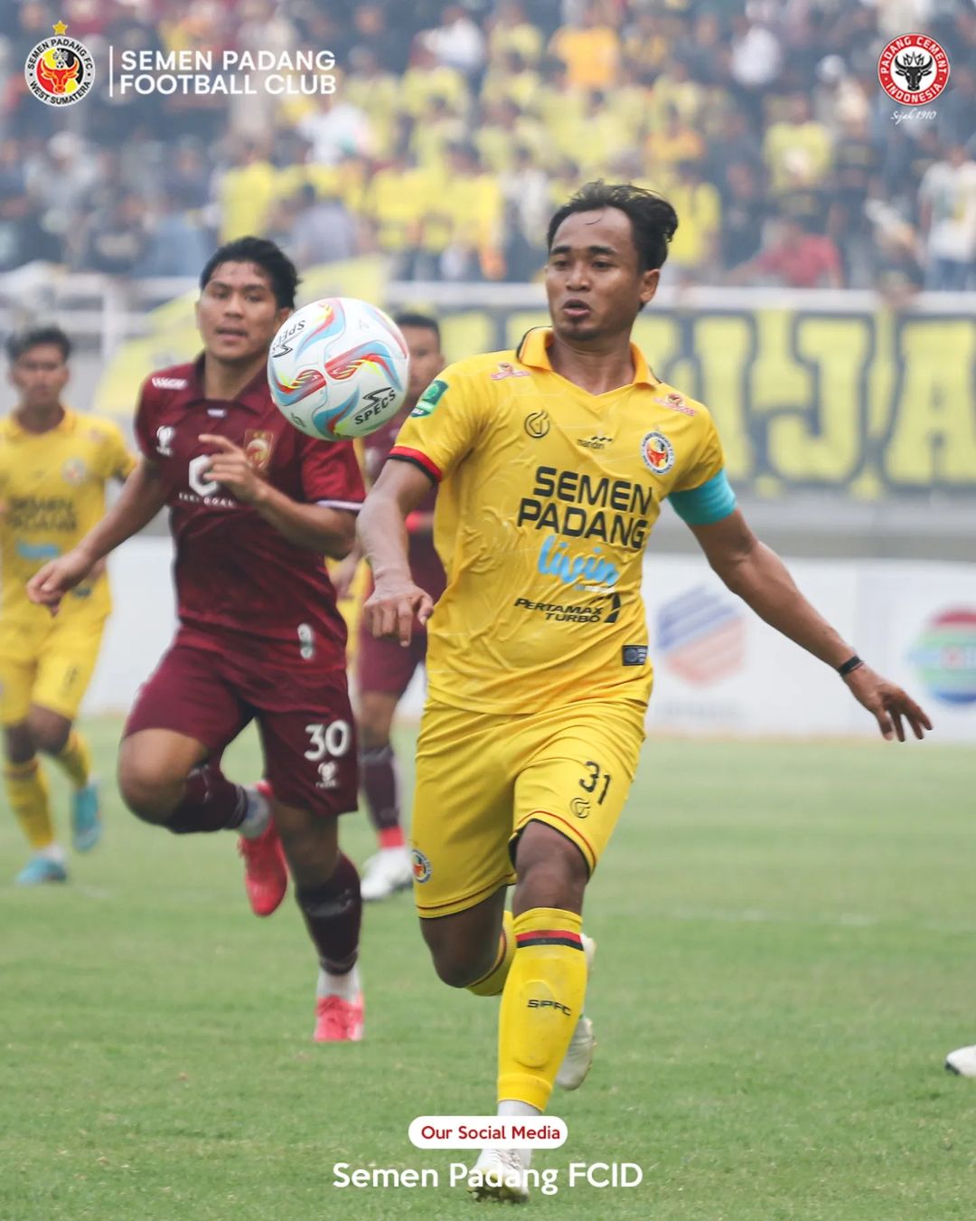 Prediksi Semen Padang vs PSMS, Pekan ke-4 Liga 2 Indonesia Aksi pemain Semen Padang di lapangan (SC: Instagram @semenpadangfcid)