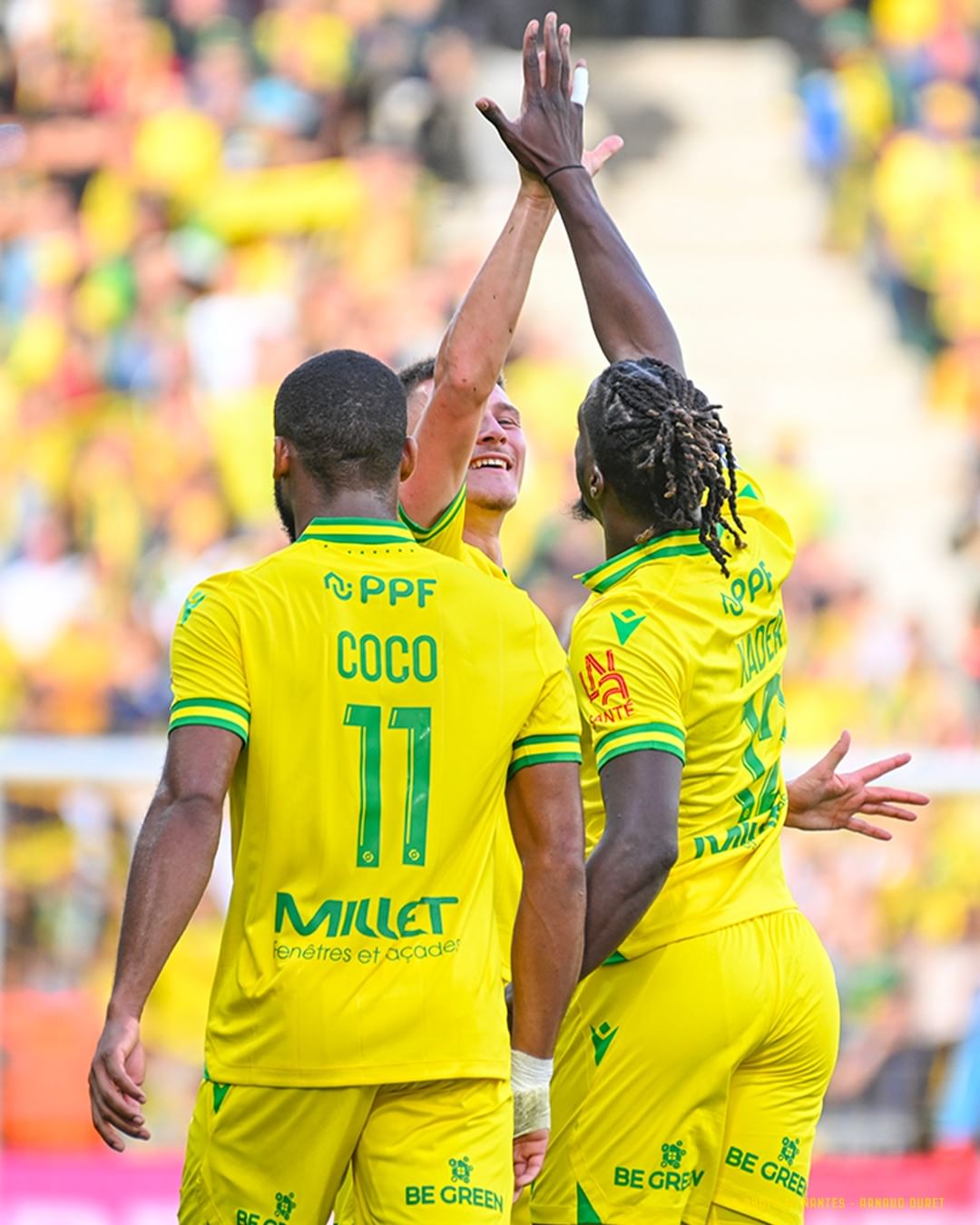 Potret pemain Nantes (SC: Instagram @fcnantes)