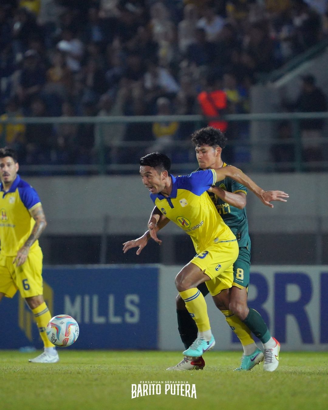 Prediksi Persita vs Barito, Pekan ke-18 Liga 1 Indonesia Potret aksi pemain Barito Putera (SC: Instagram @psbaritoputeraofficial)