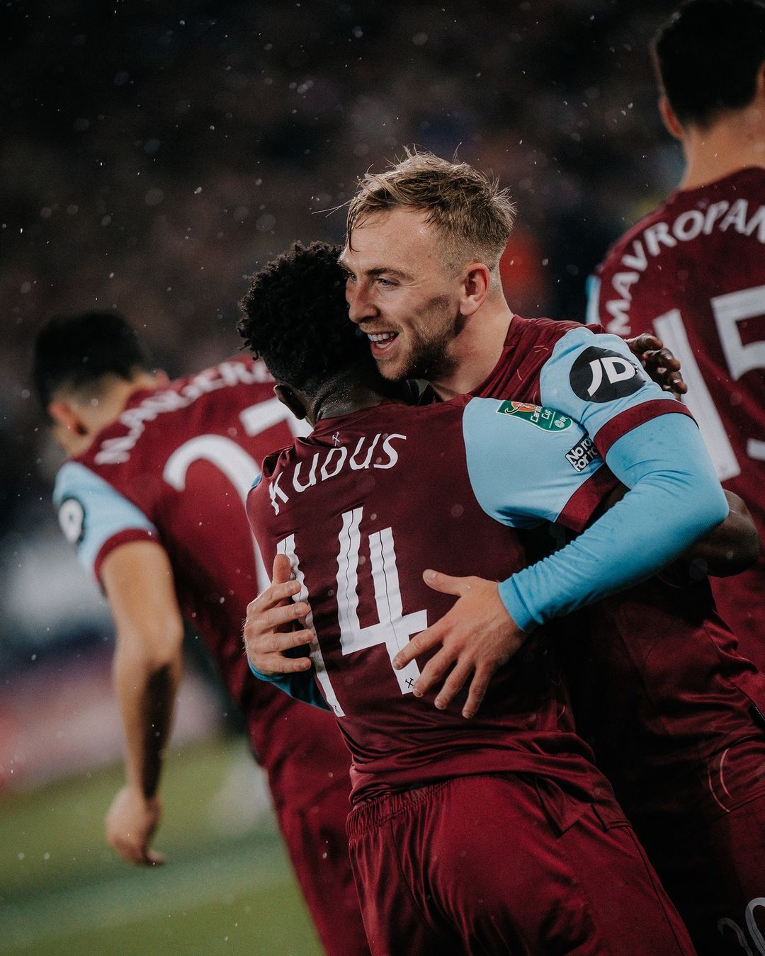 Prediksi West Ham vs Olympiakos, Grup A Liga Europa Pemain West Ham selebrasi (SC: Instagram @westham)