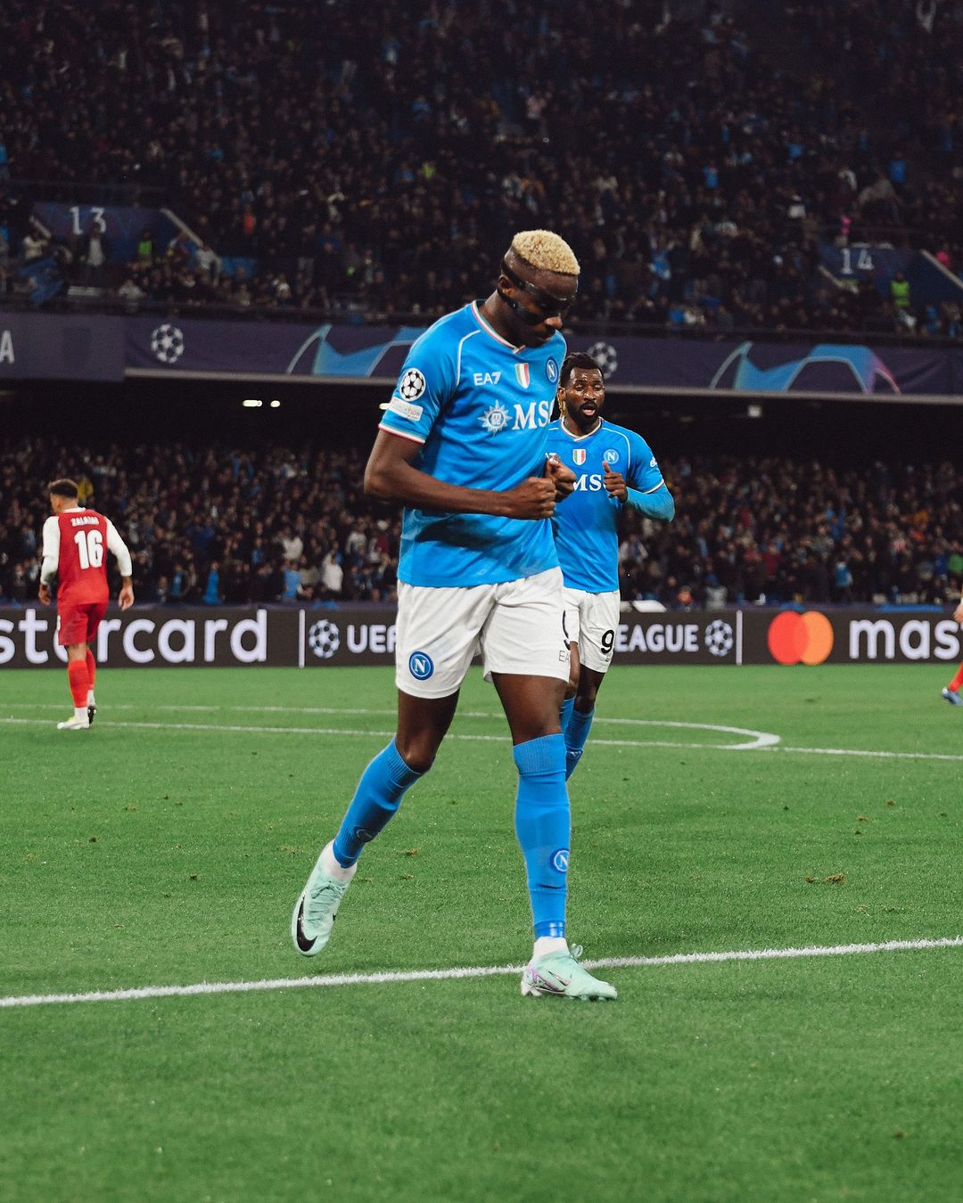 Potret pemain Napoli (SC: Instagram @officialsscnapol)