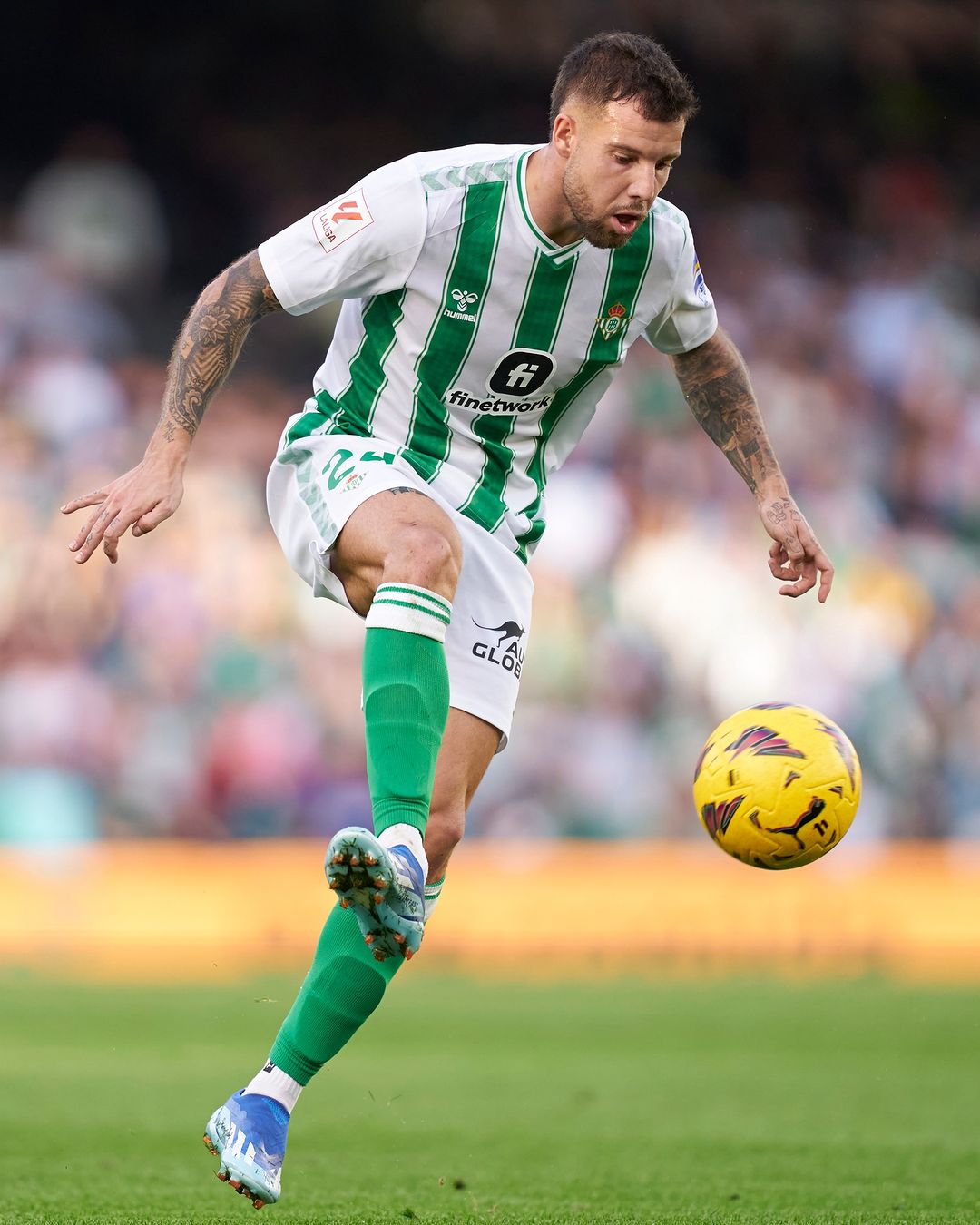 Prediksi Real Betis vs Rangers, Liga Europa Aksi pemain Real Betis (SC: Instagram @realbetisbalompi)