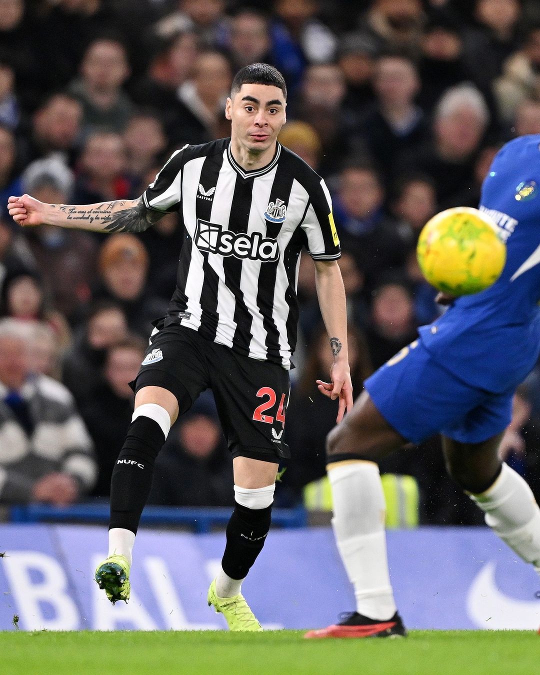 Prediksi Luton vs Newcastle, Pekan ke-18 Liga Inggris Aksi pemain Newcastle (SC: Instagram @nufc)