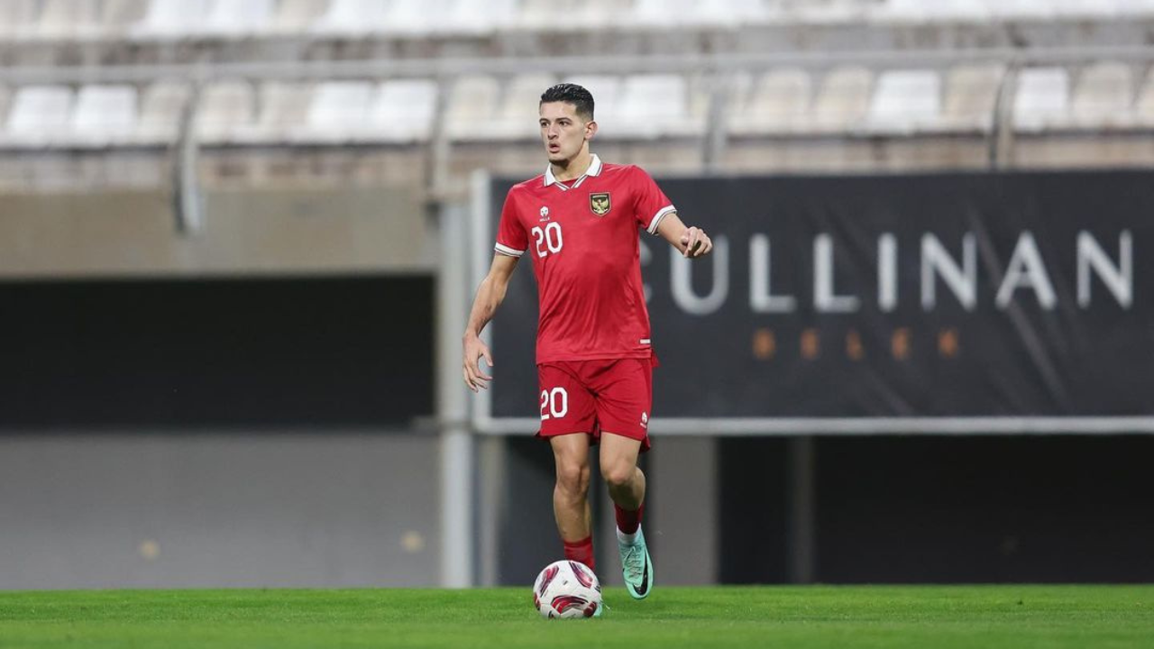 Justin Hubner Masuk 11 Pemain Terbaik Matchday Kedua Piala Asia 2023