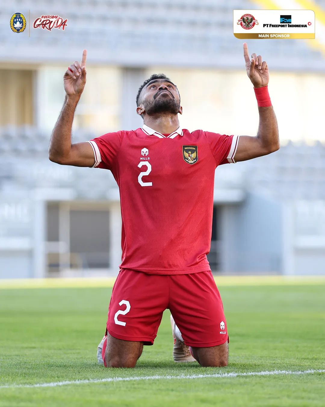 Pemain Indonesia selebrasi (SC: Instagram @timnas.indonesia)