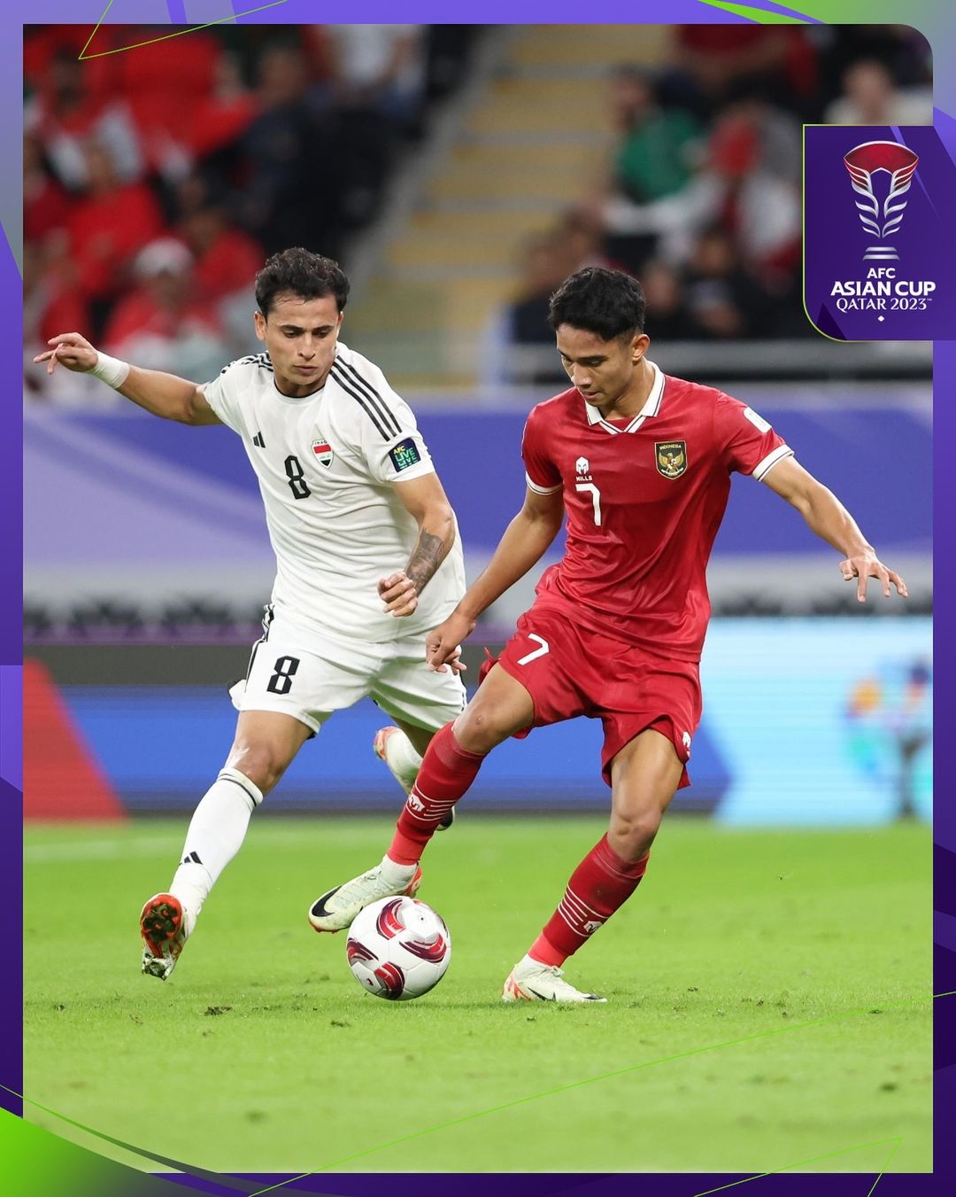 Prediksi Vietnam vs Indonesia, Grup D Piala Asia Aksi pemain Indonesia (SC: Instagram @afcasiancup)