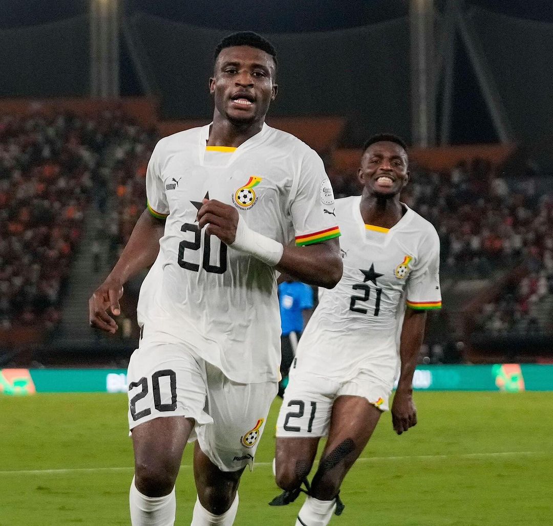 Prediksi Mozambik vs Ghana, Grup B Piala Afrika Ekspresi pemain Ghana, Mohammed Kudus usai cetak gol (SC: Instagram @ghana_fa_official(