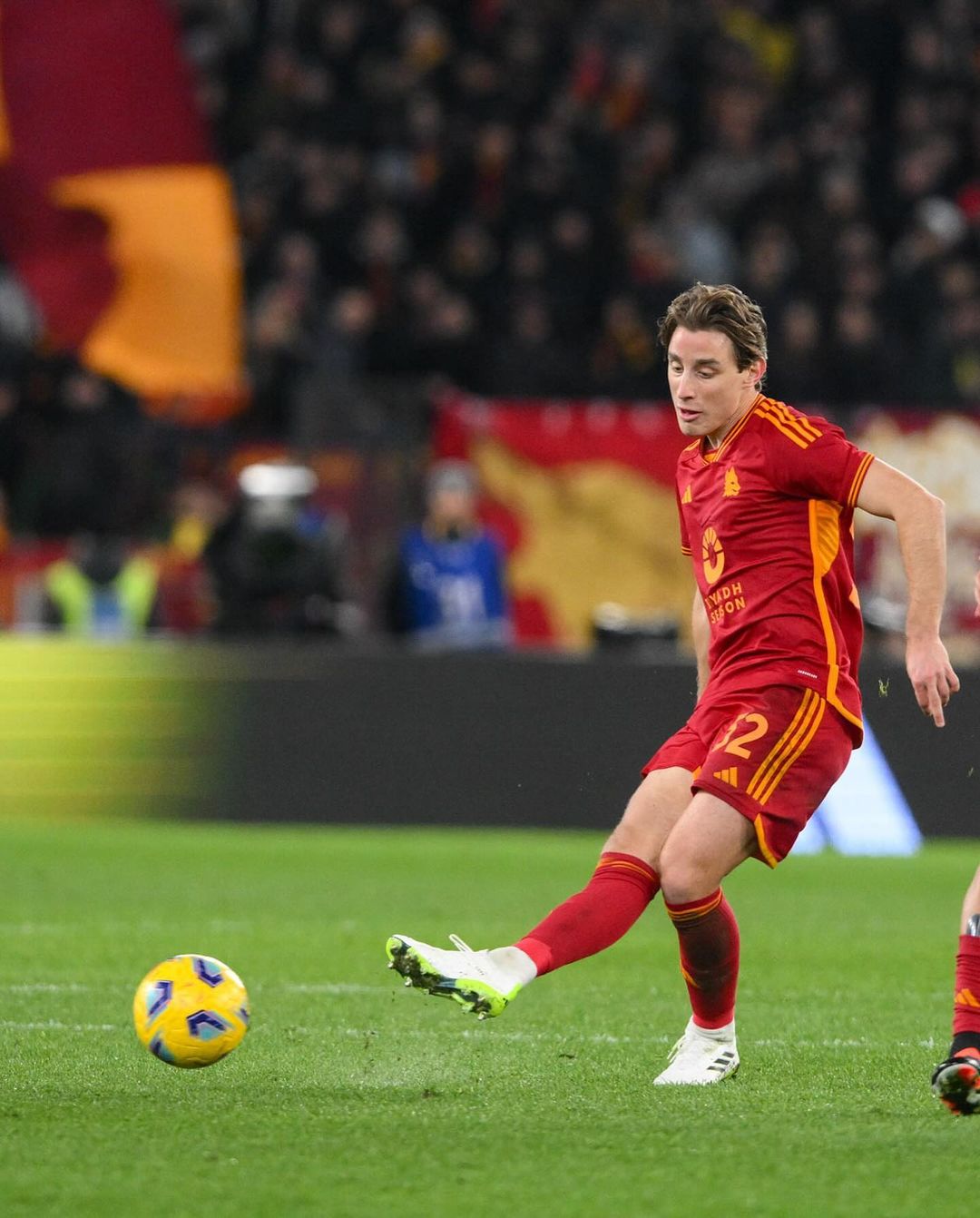 Prediksi Al Shabab vs AS Roma, Friendly Match Aksi pemain AS Roma di lapangan (SC: Instagram @officialasroma)