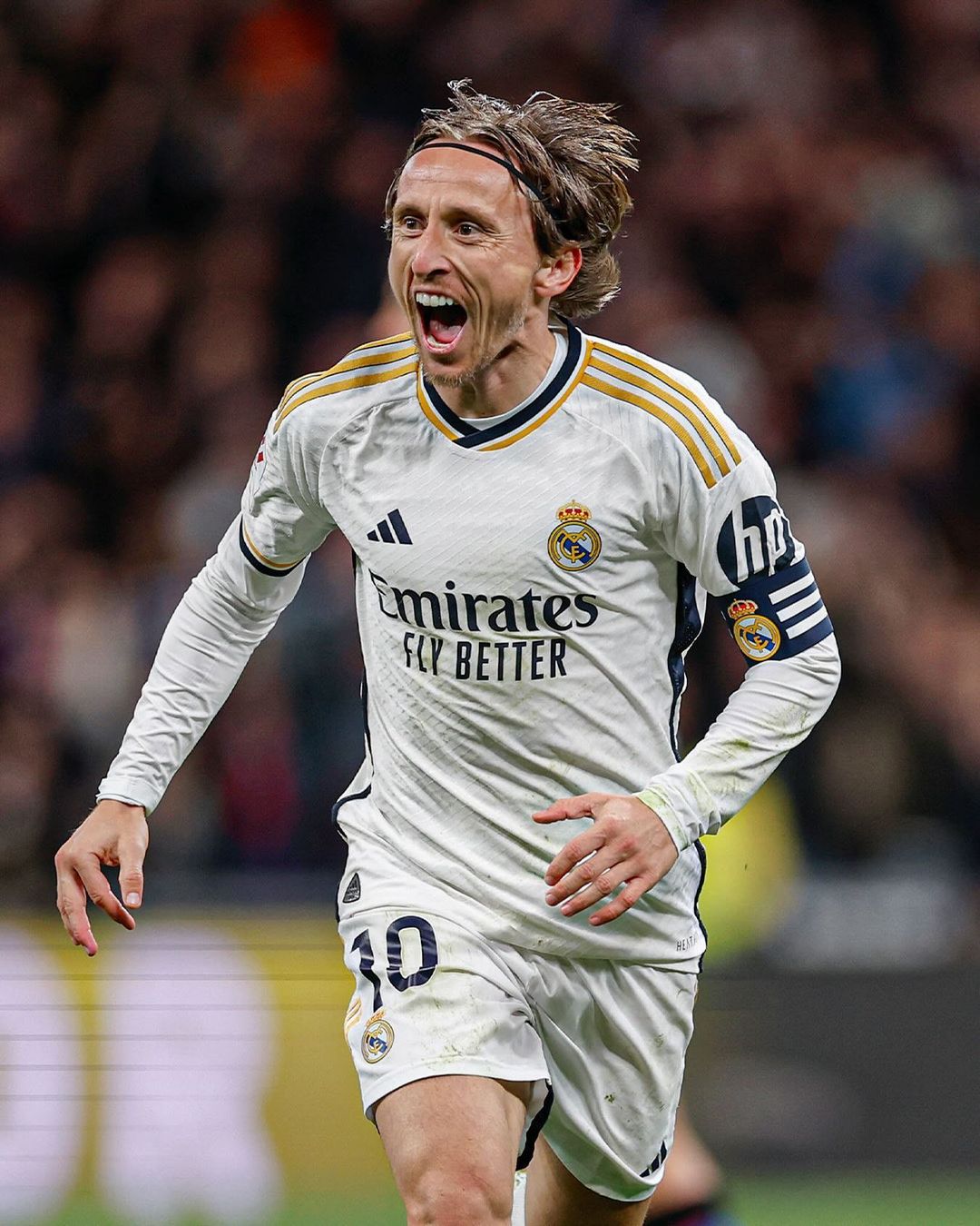 Potret pemain Real Madrid, Modric (SC: Instagram @realmadrid)