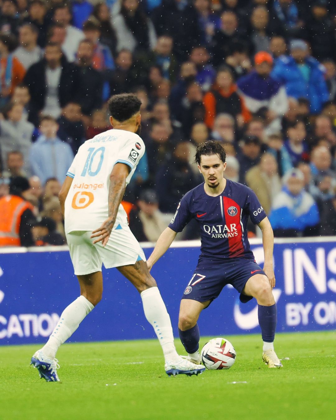 Aksi pemain Paris Saint Germain di lapangan (SC: Instagram @psg)