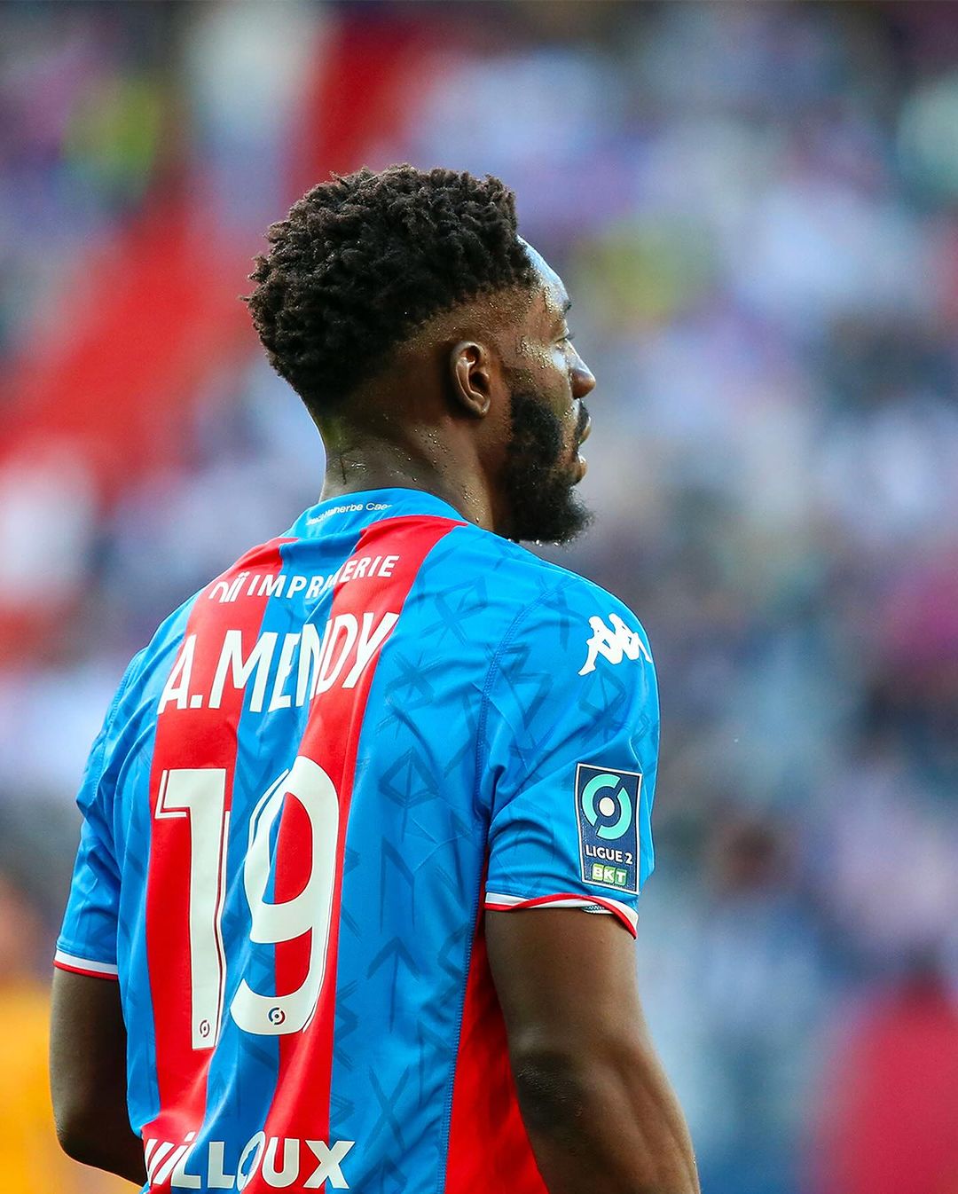 Prediksi Caen vs Annecy Rabu 24 April 2024, Pekan ke-34 Ligue 2 Prancis Potret salah satu pemain SM Caen (SC: Instagram @smcaen)
