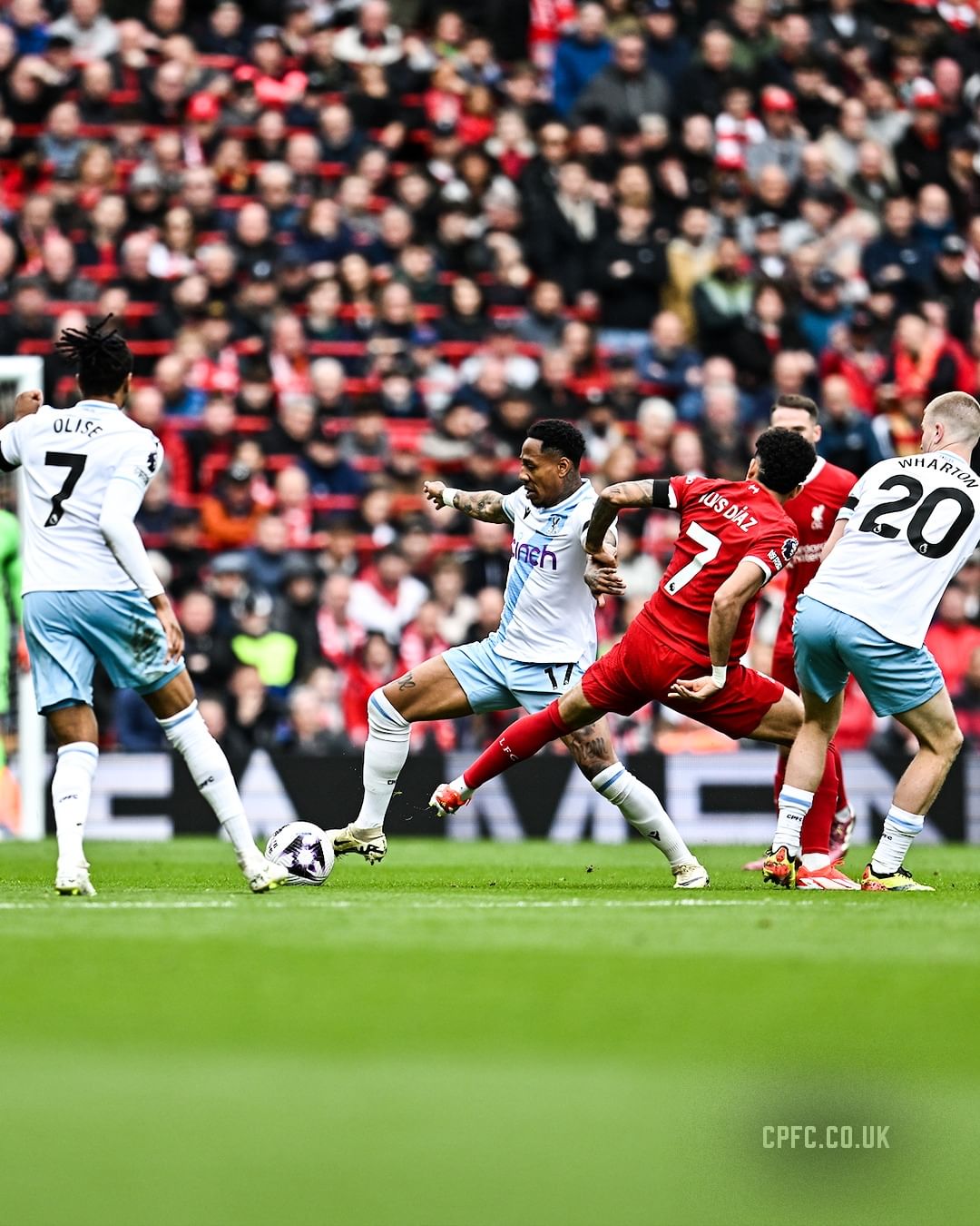 Prediksi Crystal Palace vs Newcastle Kamis 25 April 2024, Pekan ke-29 Liga Inggris Aksi pemain Crystal Palace di lapangan (SC: Instagram @cpfc)