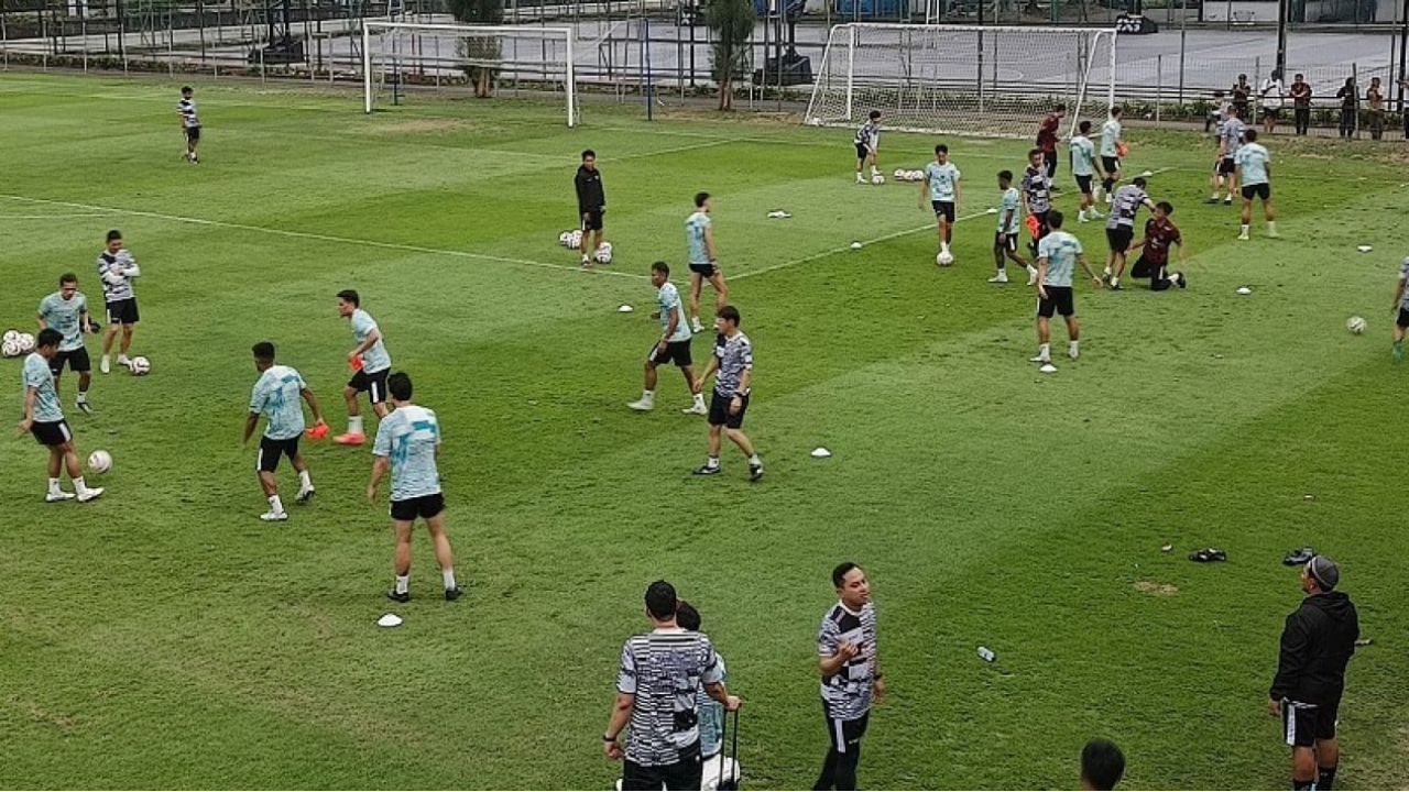 Hari ini, Timnas Indonesia Gelar Latihan Perdana Jelang Kualifikasi Piala Dunia 2026