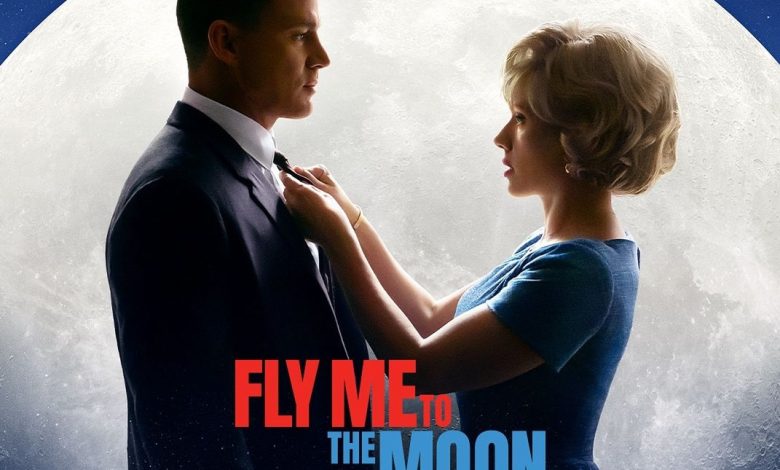 Official poster film rom com Fly Me to the Moon (SC: Instagram @fandago)