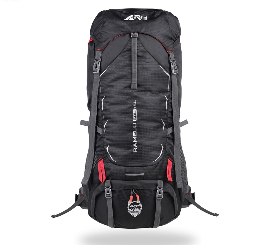 Rekomendasi 12 Carrier Murah Berkualitas dengan Harga Terbaru 2024 Arei Carrier Ramelu 60+5L Tas Gunung Murah