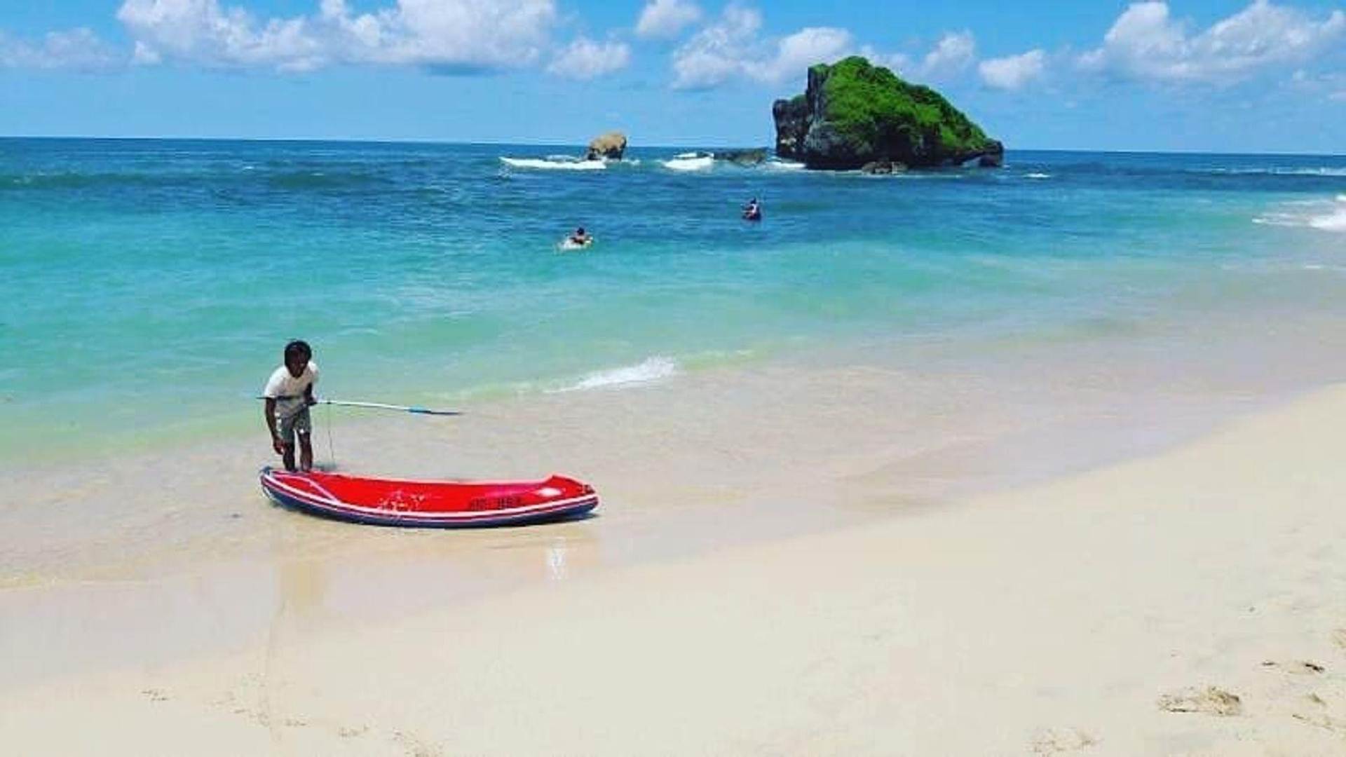 Pantai Gunungkidul Ngandong Jogja