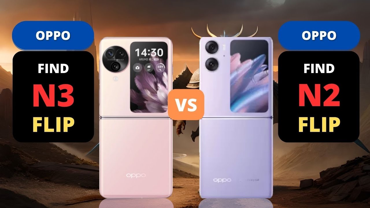 Perbandingan OPPO Find N2 Flip dan OPPO Find N3 Flip