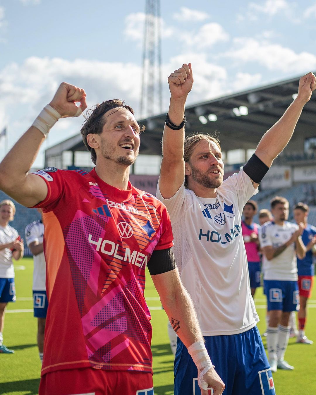 Prediksi GAIS vs Norrkoping Sabtu 3 Agustus 2024, Pekan ke-17 Liga Swedia Potret pemain Norrkoping usai bermain (SC: Instagram @ifknorrkoping)