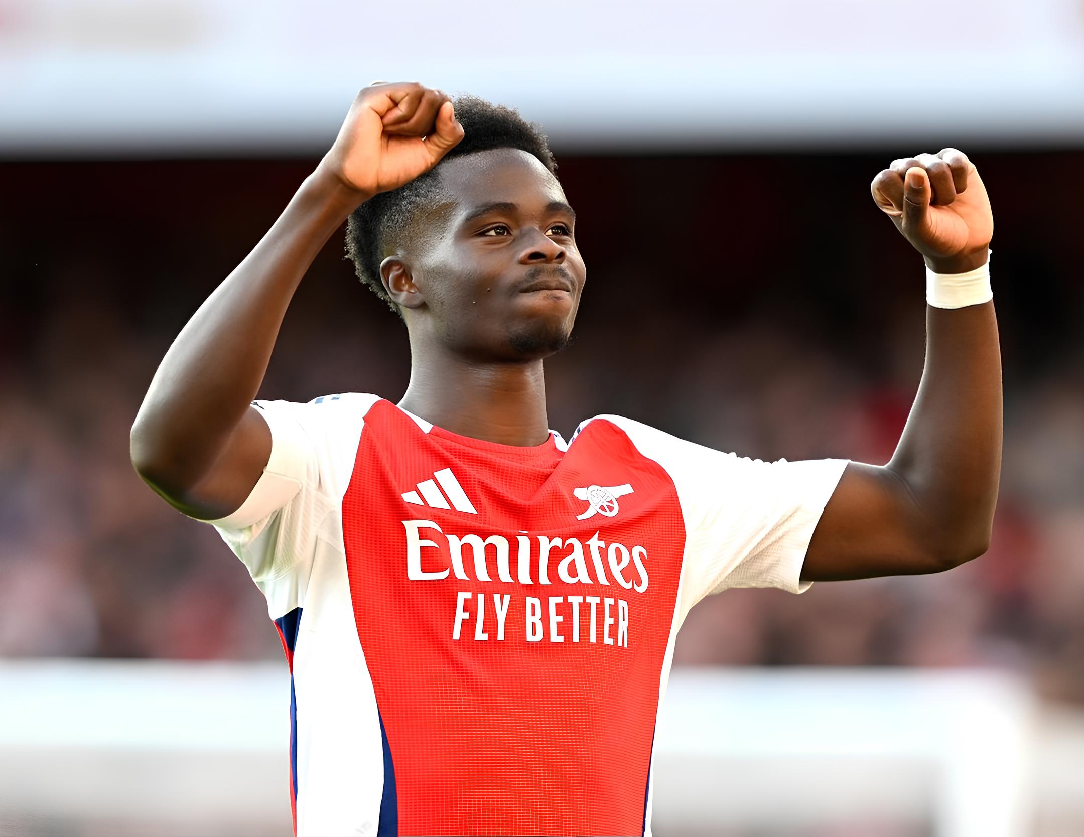 Arsenal Optimis Juara: Bukayo Saka Yakin Bisa Akhiri Dominasi Man City di Liga Inggris