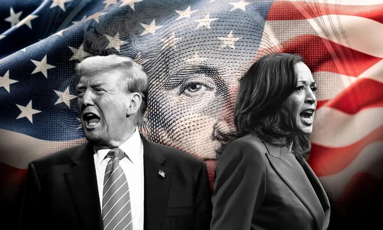 pilpres amerika 2024 donald trump kamala harris