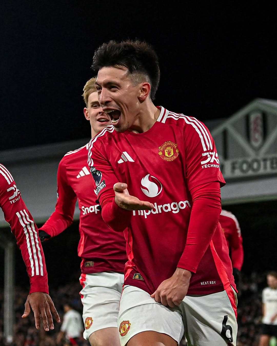 Prediksi Man United vs Crystal Palace Minggu 2 Februari 2025, Pekan ke-24 Liga Inggris Ekspresi pemain Man United merayakan gol (SC: Instagram @manchesterunited)