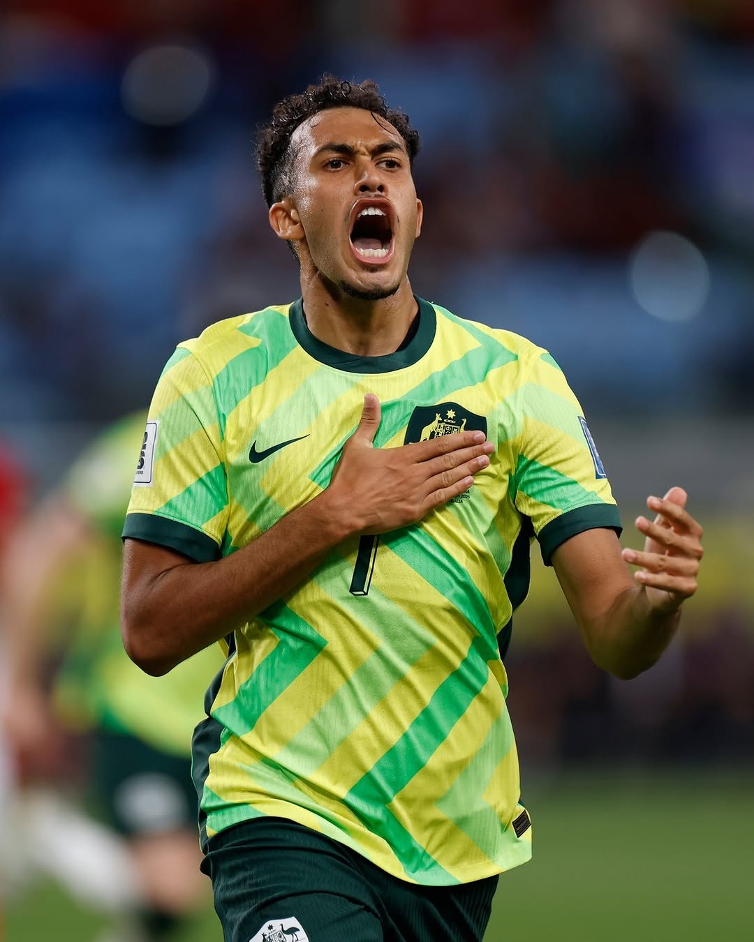 Prediksi China vs Australia Selasa 25 Maret 2025, Kualifikasi Piala Dunia 2026 zona Asia Momen pemain Australia merayakan gol (SC: Instagram @socceroos)
