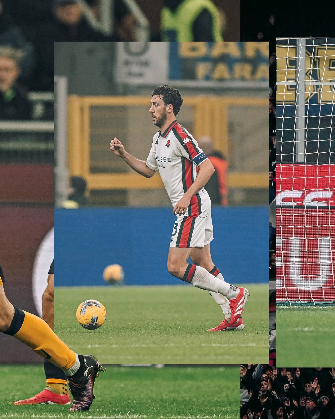 Prediksi Genoa vs Empoli Minggu 2 Februari 2025, Pekan ke-27 Liga Italia Potret aksi pemain Genoa di lapangan (SC: Instagram @genoacfc)