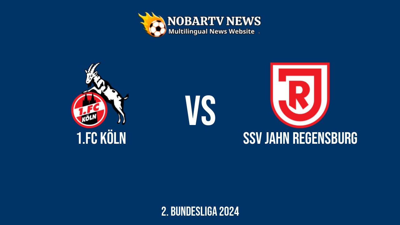 1.FC Köln vs SSV Jahn Regensburg – 2. Bundesliga 2024 di RheinEnergieSTADION