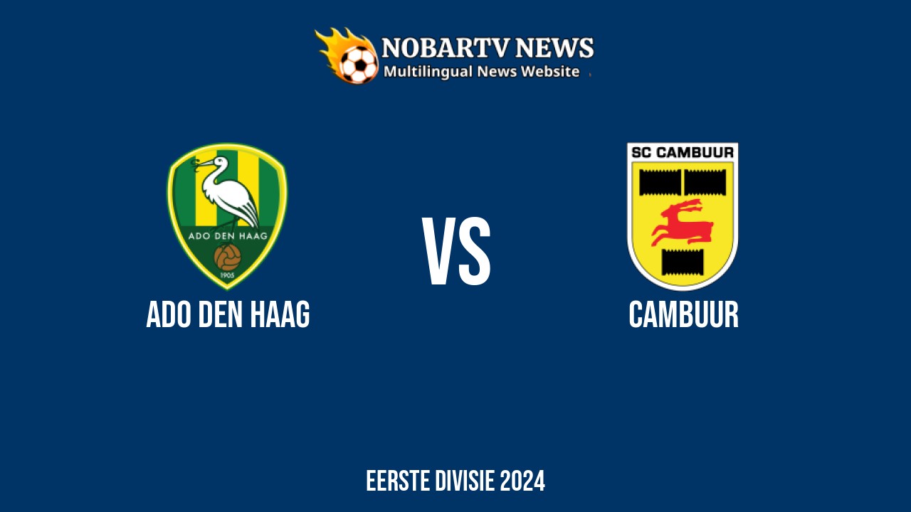 LIVE ADO Den Haag vs Cambuur: Score & Commentary