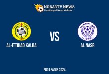 LIVE Al-Ittihad Kalba vs Al Nasr
