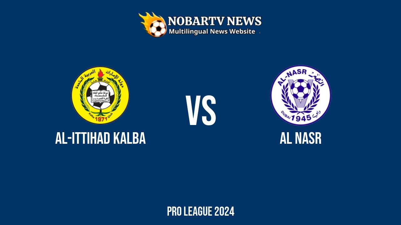 LIVE Al-Ittihad Kalba vs Al Nasr