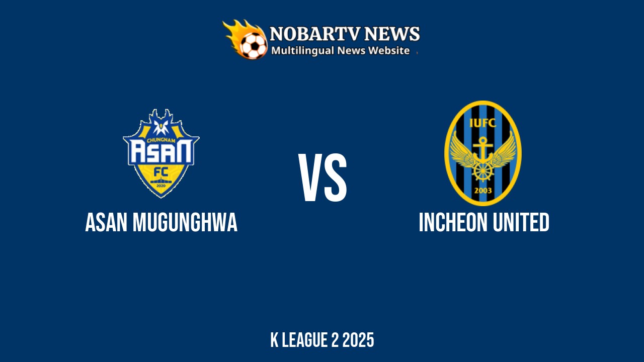 LIVE Asan Mugunghwa vs Incheon United
