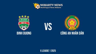 LIVE Binh Duong vs Công An Nhân Dân