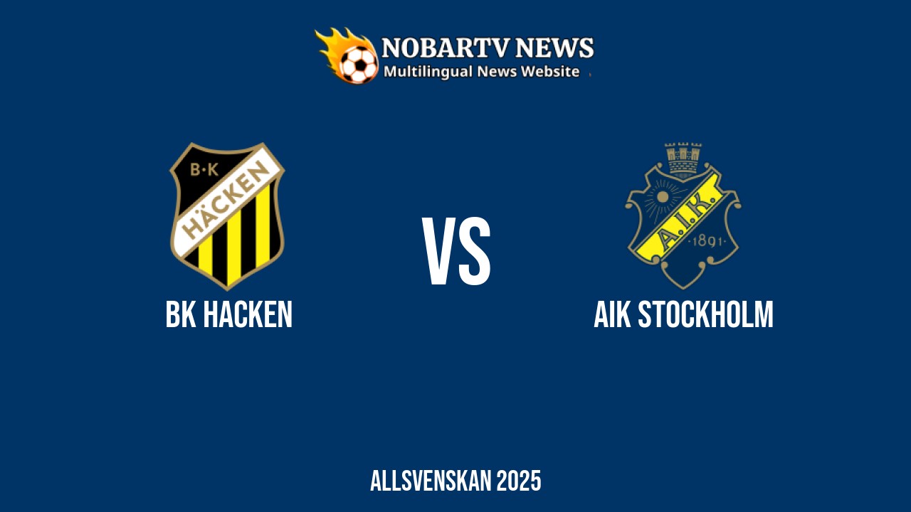 LIVE BK Hacken vs AIK Stockholm