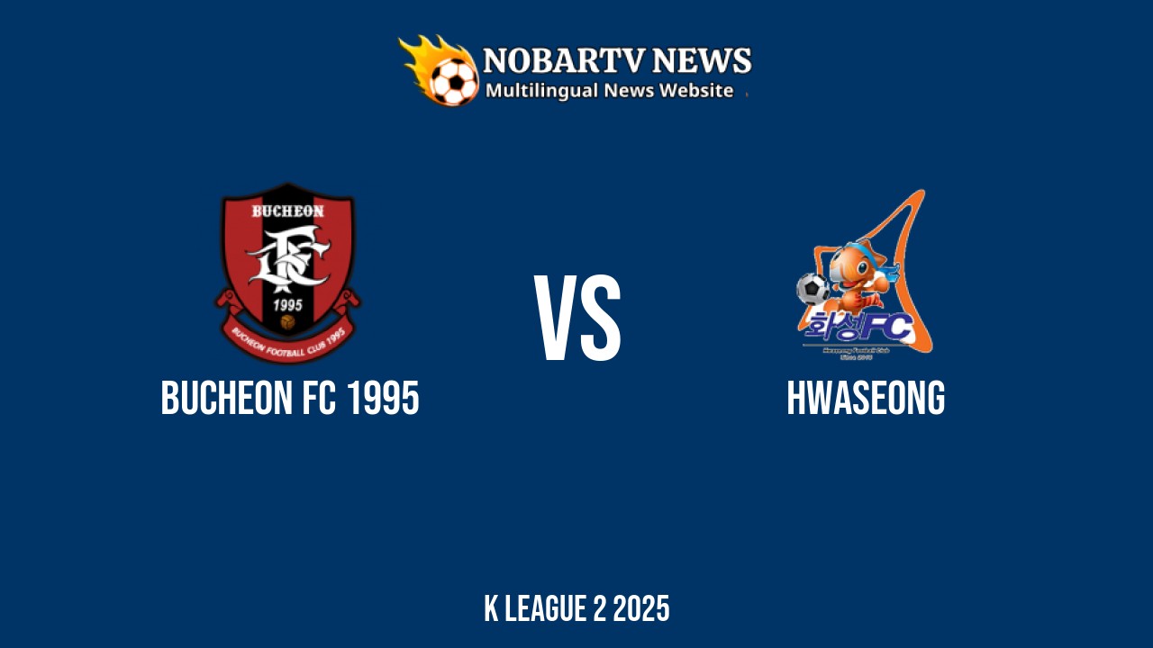 LIVE Bucheon FC 1995 vs Hwaseong