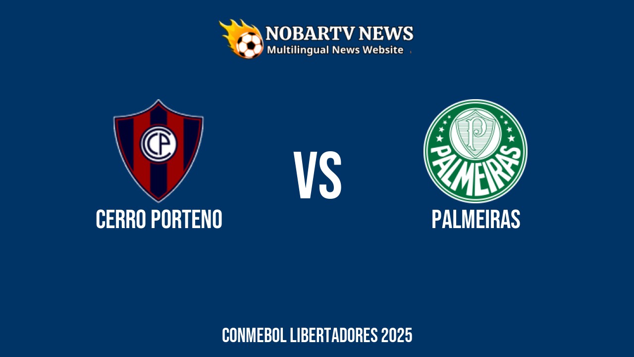 LIVE Cerro Porteno vs Palmeiras