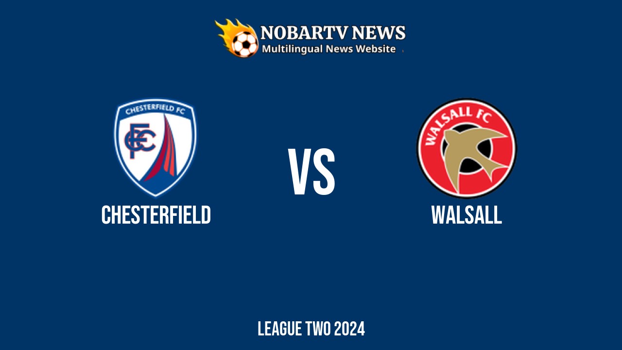 LIVE Chesterfield vs Walsall
