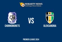 LIVE Chornomorets vs Oleksandria