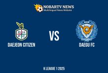 LIVE Daejeon Citizen vs Daegu FC