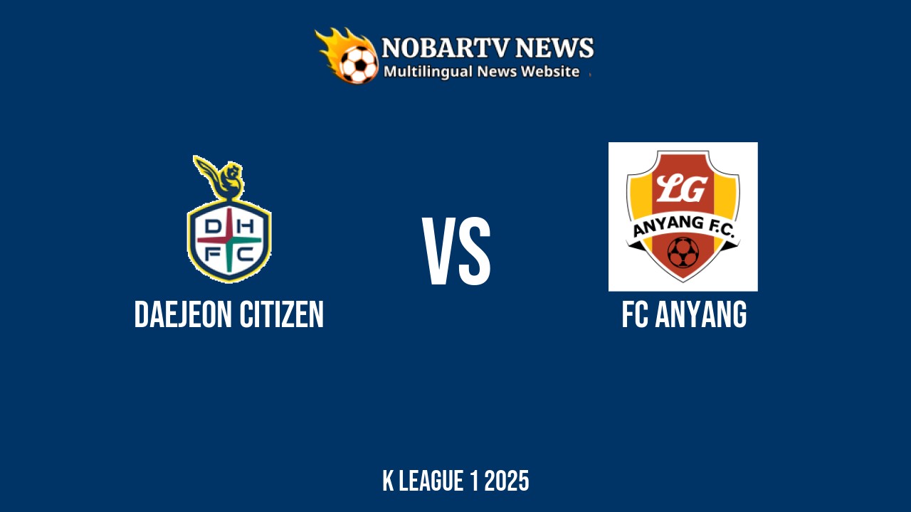 LIVE Daejeon Citizen vs FC Anyang: Score & Commentary