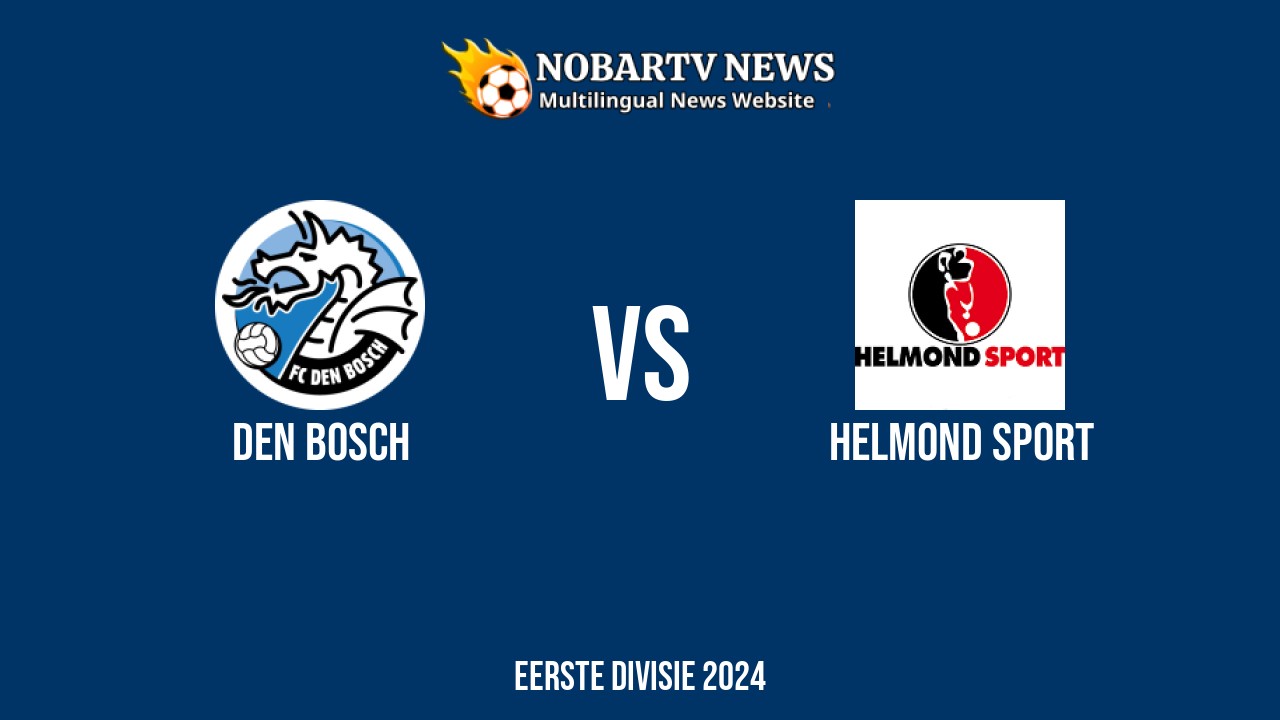 LIVE Den Bosch vs Helmond Sport: Score & Commentary
